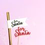 For Santa Mince Pie Topper And Straw, thumbnail 7 of 8