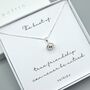 Sterling Silver True Friendship Necklace, thumbnail 1 of 2