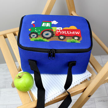 Personalised Truck Themed Child's Lunch Box, 2 of 2