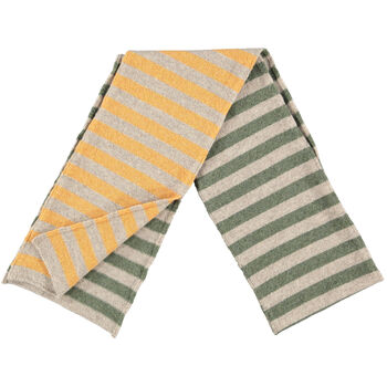 Stripe Soft Lambswool Scarf, 4 of 12