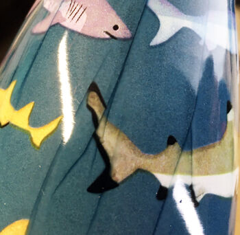 Shark Design Children's Stainless Steel Water Bottle, 6 of 12