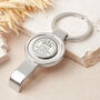 80th Birthday 1945 Sixpence Bottle Opener Keyring, thumbnail 2 of 7