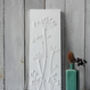 Queen Anne's Lace, Hypericum And Cow Parsley Plaque, thumbnail 1 of 9