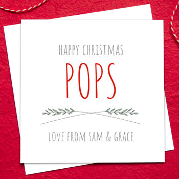 To Daddy Personalised Christmas Card, 4 of 5
