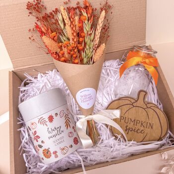 Burnt Orange Halloween Hamper, 2 of 3