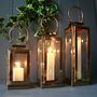 Steel New York Lantern, thumbnail 2 of 9