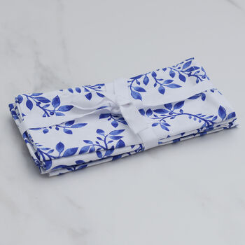 Blue And White Napkins, 9 of 12