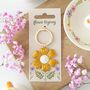 Yellow Daisy Keyring, thumbnail 1 of 2