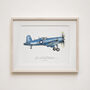 Personalised Plane Portrait, Father's Day Gift For Dad, thumbnail 12 of 12