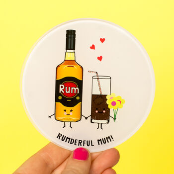 Funny Rum Coaster For Mum, 3 of 5