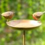 Vintage Robin Bird Bath Feeder Bowl Garden Decor Statue, thumbnail 5 of 5