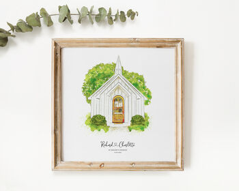 Wedding Gift Venue Sketch, 7 of 12