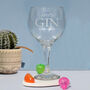 Personalised Gin Balloon Glass, thumbnail 5 of 9