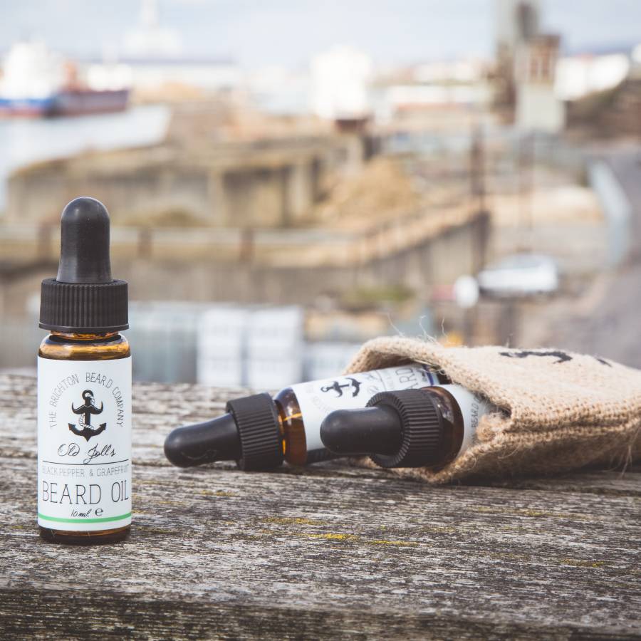 Beard Oil Trio T Set By The Brighton Beard Co 7361