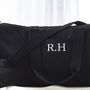 Personalised Holdall In Black, thumbnail 2 of 5