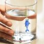 Gone Fishing Glass Tumbler, thumbnail 1 of 4