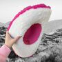 Hot Pink And White Fur Cowboy Hat, thumbnail 2 of 7