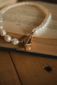 'Pangako' Promise Rice Pearl Necklace, 3 of 12
