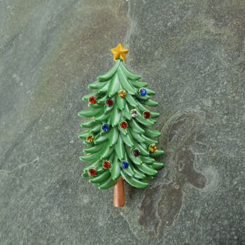 Christmas Tree Brooch, 2 of 3