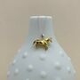 Personalised Rose Gold Plated Origami Horse Necklace, thumbnail 6 of 7