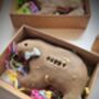Hand Iced Personalised Brown Bear Biscuit Gift, thumbnail 2 of 6