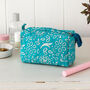 Quilted Makeup Bag, thumbnail 1 of 2