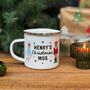 Christmas Enamel Mug With Nutcrackers And Ballerinas, thumbnail 3 of 7