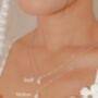 Vachana Sterling Silver Lilly Of The Valley Necklace, thumbnail 4 of 8