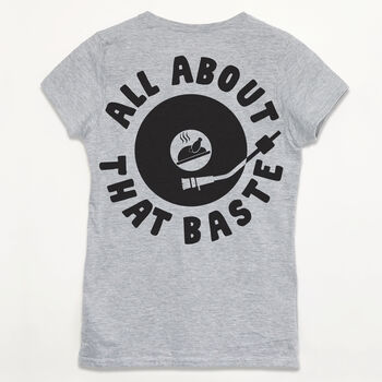 All About That Baste Women's Christmas T Shirt, 4 of 6