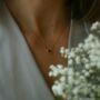 Lapis Bridal Necklace, thumbnail 3 of 5