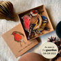 Garden Bird Five Piece Wooden Decoration Gift Set, thumbnail 1 of 9