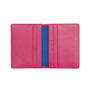 Small Leather Card Holder Wallet Colourful Personalised Gift, thumbnail 5 of 10