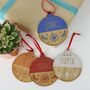 Personalised Colourful Bauble Decoration, thumbnail 2 of 10