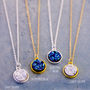 Colourful Resin Druzy Necklace, thumbnail 4 of 10