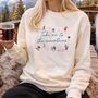 Personalised Take Me To The Mountains Ski Jumper, thumbnail 1 of 4