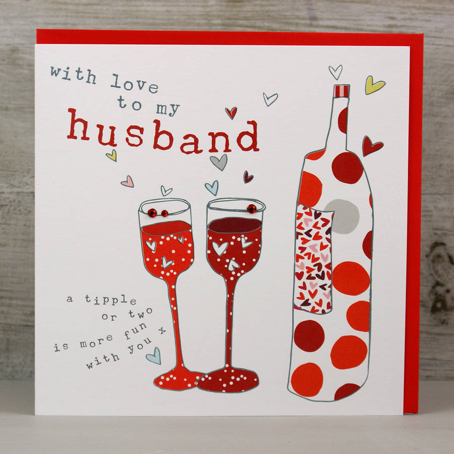 A Husband Card By Molly Mae notonthehighstreet com