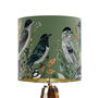 Fancy Flock Green Bird Lampshade, thumbnail 5 of 7