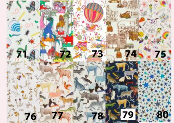 Personalised Christmas Stocking In Liberty London, 11 of 12