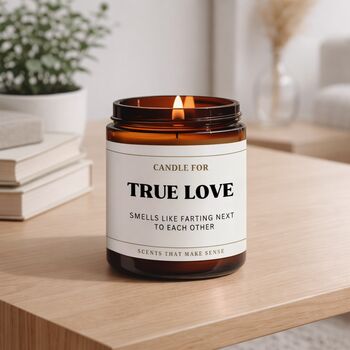 Funny Valentines Gifts For Him True Love Candle For Couples, 5 of 10