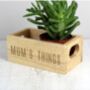 Personalised Mother's Day Mum Mini Crate Organiser, thumbnail 5 of 7