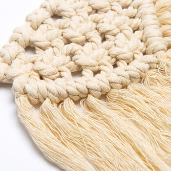 Isabella Macrame Bunting Craft Kit, 6 of 9
