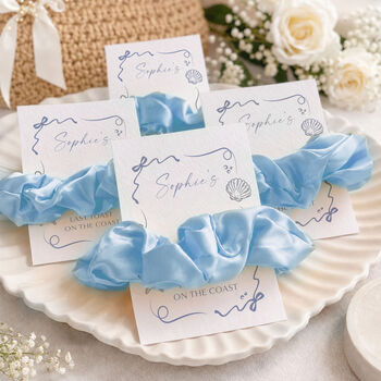 Last Toast On The Coast Hen Party Favours Scrunchies Party Bag Fillers, 3 of 6