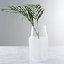 Personalised Initials Frosted Vase, thumbnail 2 of 3