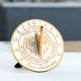 30th Pearl Anniversary Sundial Gift Celebration Present, thumbnail 1 of 5