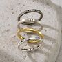 Personalised Men's Stacker Ring, thumbnail 1 of 10