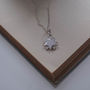 Starbright Necklace In Silver Or Gold, thumbnail 3 of 8