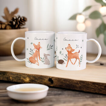 Personalised Woodland Animals Mug, 4 of 5