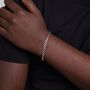 Stainless Steel Curb Chain Bracelet – 5mm, thumbnail 1 of 7