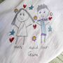 Personalised Childrens Drawing Embroidery Frame Gift, thumbnail 5 of 6