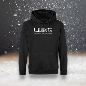 Gaming Personalised Hoodie, 2 of 11